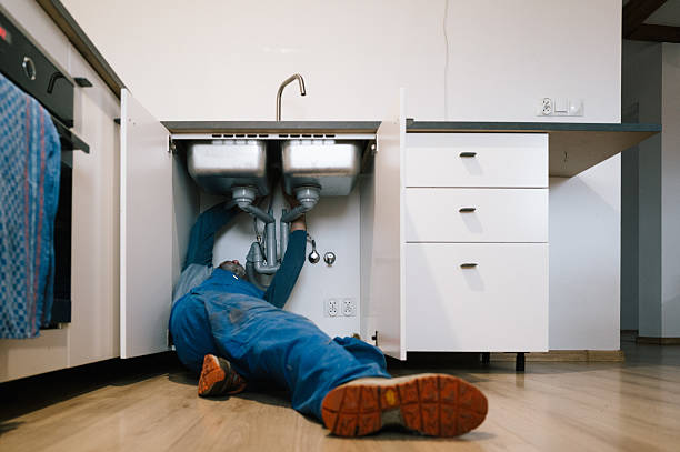 Professional Drain Cleaning technician working in New Market, AL
